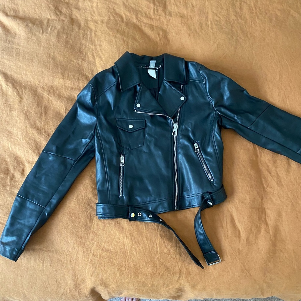 Divided H&M Faux Leather Jacket